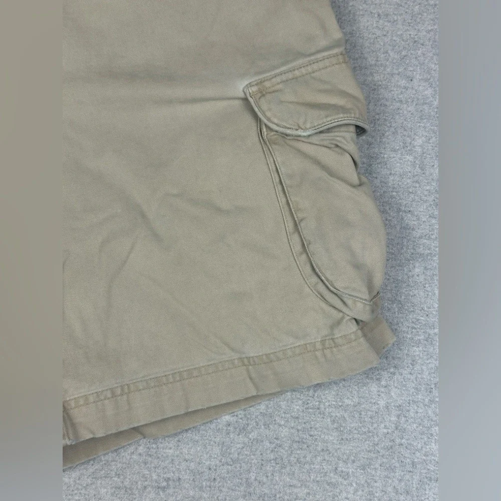 Vintage Polo Ralph Lauren 67 Chino Cargo Shorts Mens Size 36x Tan‎ Khaki Y2K 90s